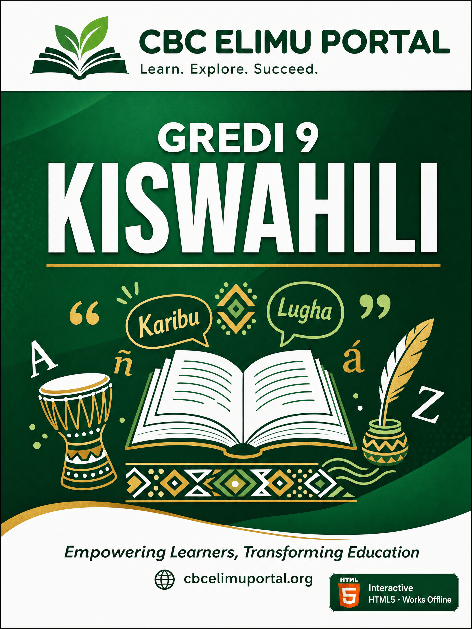 Gredi 9 Kiswahili